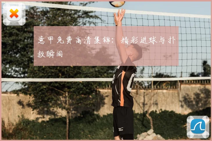 意甲免费高清集锦:精彩进球与扑救瞬间